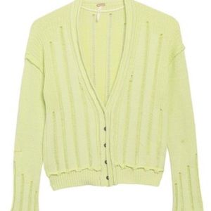 Nwot Free People Stevie Cardigan Size M 